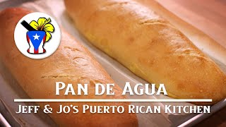 How to make Pan de Agua Puerto Rican Bread  Easy Puerto Rican Recipe [upl. by Scevour107]