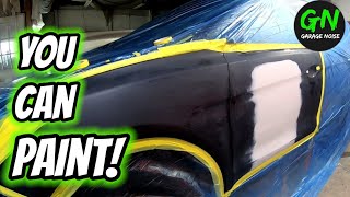 Beginners guide to painting a car prep masking color match and clear [upl. by Giamo855]