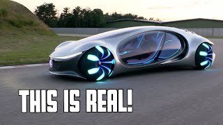 Futuristic Mercedes Drives Sideways  AVTR [upl. by Larson]