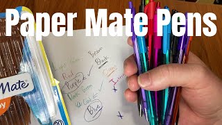 Paper Mate InkJoy Ball Point Pens [upl. by Ennairrac]