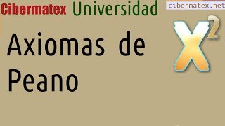 Axiomas de Peano Construcción de los números Naturales [upl. by Kcirttap]