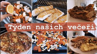 TÝDEN NAŠICH VEČEŘÍ 🍕🥗 Inspirace na rychlé a výživné vaření  Mimiampjá [upl. by Kaete576]