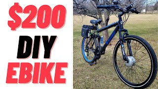 200 eBike Build  Step by Step Tutorial [upl. by Mikkanen290]