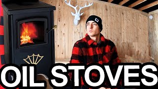 OIL STOVE  Maintenance and Tips  How to RUN one  Gravity fed heater [upl. by Richey95]