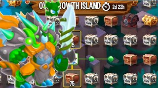 Overgrowth Event Island FULL MAP  Dragon City [upl. by Nlyak]