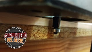 INCREIBLE TECNICA DE CARPINTERIA PARA CANTEAR MADERA CON FRESADORA ROUTER [upl. by Cate]