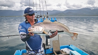 Huge Jewfish on a Fishing Combo [upl. by Assej486]