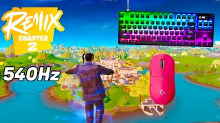 SteelSeries Apex Pro TKL ASMR 😴 Solo Gameplay 🏆 Satisfying Keyboard Fortnite 360 FPS 4K [upl. by Sedgewake]