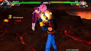 Super N17 vs Black Goku Villanos [upl. by Weston]