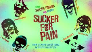 Suicide squadSucker for pain lyrics [upl. by Oirretna]