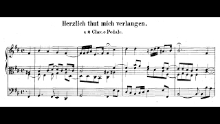 Johann Sebastian Bach  Herzlich tut mich verlangen [upl. by Adiaros]