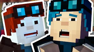 Minecraft Story Mode  IM IN THE GAME  Episode 6 1 [upl. by Jolyn]