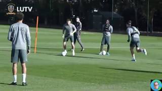 Entrenamiento Marcelo Bielsa  Rutina ofensiva Triangulaciones [upl. by Annaig]