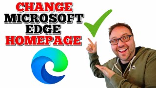 How to Change MICROSOFT EDGE Homepage  Home Screen in Windows 10 [upl. by Chrysler452]