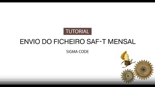 Envio do Ficheiro SAFT Mensal PHC [upl. by Alver238]