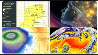 RED ALERT Tornado Watch for TX amp OK Bombogenesis Watch for California amp Oregon  10 wild days [upl. by Ilahtan599]