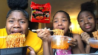 2X SPICY NOODLES CHALLENGE I cried [upl. by Bamford]