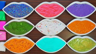 Slime Smoothie  Mixing Old Slime And Clay [upl. by Nnywg]