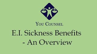 EI Sickness Benefits  An Overview [upl. by Pizor]