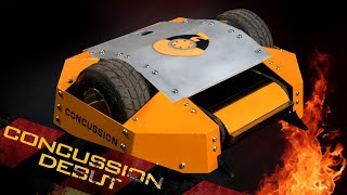 CONCUSSIONS DEBUT  Robot Wars HD [upl. by Araiet]