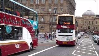 Edinburghs Colourful Buses 2011 [upl. by Alaehcim]