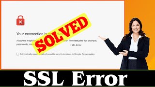 SOLVED How to Fix SSL Error Code Problem 100 Working [upl. by Anesuza]