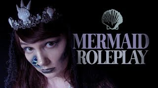 🐚 ASMR Mermaid Roleplay  Unintelligible Whisper  Bubbles  Waves [upl. by Ecyned330]