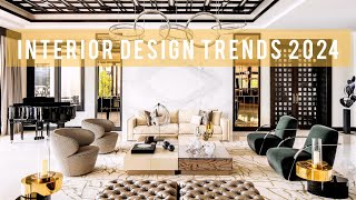 Top 10 Interior Design Trends 2025  2024 Bold Design Trends Home Interior Trends [upl. by Calvinna]