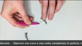 TUTORIAL  come pulire le ciglia ARDELL [upl. by Haziza]