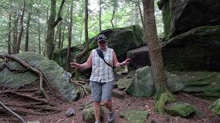 Bilgers Rocks in Clearfield County Pennsylvania [upl. by Anavoig]