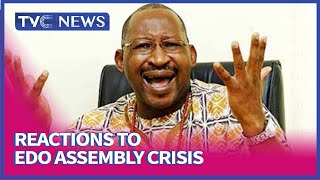 FULL VIDEO Fireworks As Obahiagbon Squares Up With Woghiren On Edo Assembly Crisis [upl. by Merrile]