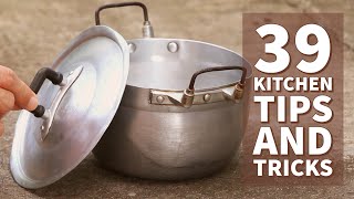 39 Awesome Kitchen Tips and Tricks  Thaitrick [upl. by Assenav]