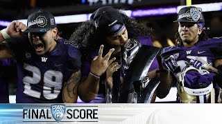 Highlights Washington football topples Colorado for first Pac12 title since 2000 [upl. by Horacio]