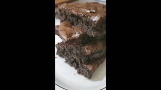 Ghirardelli Dark Chocolate Brownies  PakFoodNYC [upl. by Rhoads958]