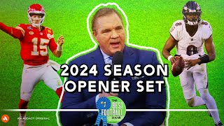 Brian Baldinger Reacts to Chiefs vs Ravens Opening The 2024 Season  The Best Football Show [upl. by Aerdnek]