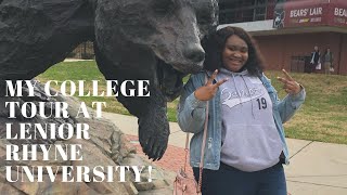 LENOIR RHYNE COLLEGE TOUR VLOG [upl. by Josephine]