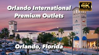 Orlando International Premium Outlets  Orlando Florida  Walkthrough [upl. by Ardnuasak]