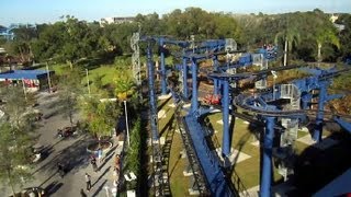 LEGO TECHNIC Test Track front seat onride HD POV Legoland Florida [upl. by Novahs]