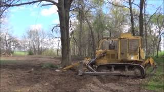 The Perfect Treesaw dozer model on D6c CAT [upl. by Lyrrehs838]