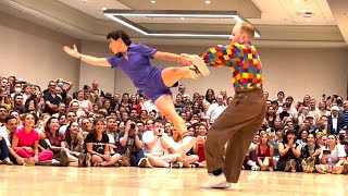 Unforgettable Lindy Hop Moments Camp Hollywood 2023 Open Lindy Finals SIDE VIEW [upl. by Allekim694]