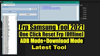 Samsung Frp Tool 2021 2022  all Samsung FRP bypass 100 Working [upl. by Yttel]