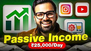 5 passive income ideas to earn ₹25000day in 2024 full guide in Hindi  Nishkarsh Sharma [upl. by Eikcim]