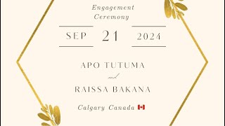 1ere PARTIE  PRESENTATION DE DISC APO TUTUMA ET RAISSA BAKANA A CALGARY CANADA 🇨🇦 [upl. by Aridan]