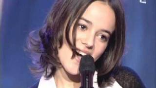 Alizee quotElla Elle laquot 2003 tribute to France Gall [upl. by Fiel]