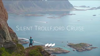 Silent Trollfjord Cruise  Lofoten Fjord [upl. by Myrilla]