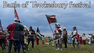 Battle of Tewkesbury medieval festival [upl. by Bedad]