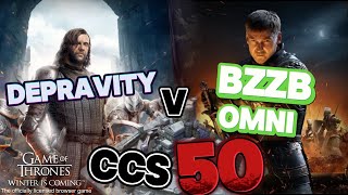 got wic ccs season 50 bzzb vs Depravity [upl. by Lyontine]