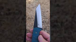 Introducing the Pickle knife Wharncliffe blade shape with kydex holster and micarta handle [upl. by Panthia92]