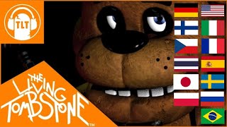 FNAF 1  FNAF 1 SongTLT in different languages [upl. by Simsar]