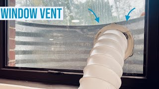 Basement Window Exhaust Vent [upl. by Thirzia]